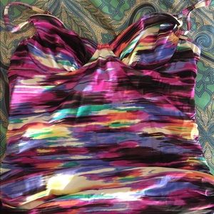 Assets by Spanx XL tankini swimsuit top